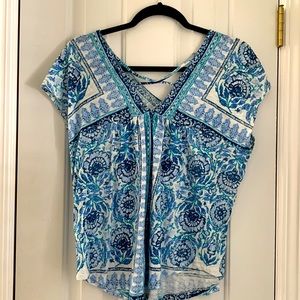 🌺 2 for $23 🌺 NWT-Lucky Brand Cotton Top